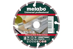 Metabo Diamanttrennscheibe76x10,0mm"UP"Universal "professional"