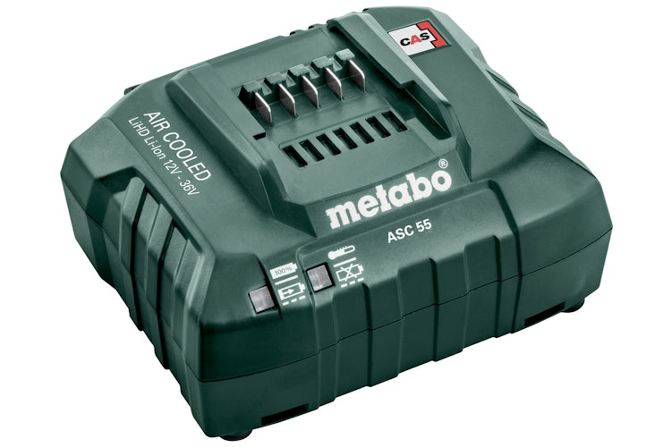 Metabo Universal-Schnellladegerät ASC 5512-36 V "AIR COOLED" EU