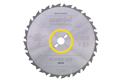 Metabo Sägeblatt "power cut wood - professional"300x2,8/1,8x30Z28 WZ 15°