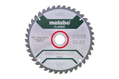 Metabo Sägeblatt "precision cut wood - classic"216x2,4/1,8x30Z40 WZ 5°neg.Zubehörbild
