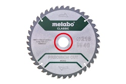 Metabo Sägeblatt "precision cut wood - classic"254x2,4/1,6x30Z40 WZ 20° /B