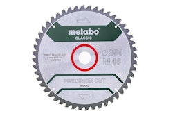Metabo Sägeblatt "precision cut wood - classic"254x2,4/1,8x30Z48 WZ 5°neg.