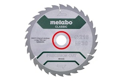 Metabo Sägeblatt "precision cut wood - classic"216x2,4/1,6x30Z30 WZ 22°Zubehörbild