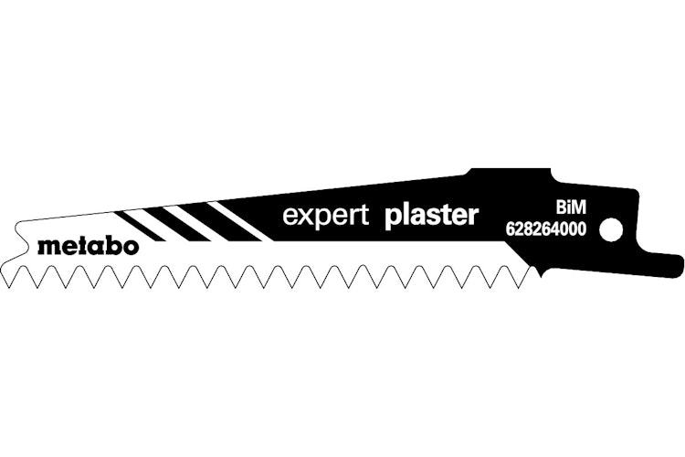 Metabo 5 Säbelsägeblätter "expert plaster" 100 x 0,9 mmBiM4,2 mm/ 6 TPI