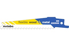 Metabo 5 Säbelsägeblätter "flexible wood + metal" 100 x 0,9 mmBiM4 mm/ 6 TPIZubehörbild