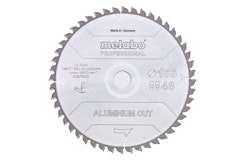 Metabo Sägeblatt "aluminium cut - professional"165x1,6/1,2x20 Z48 FZ/TZ 5°negZubehörbild