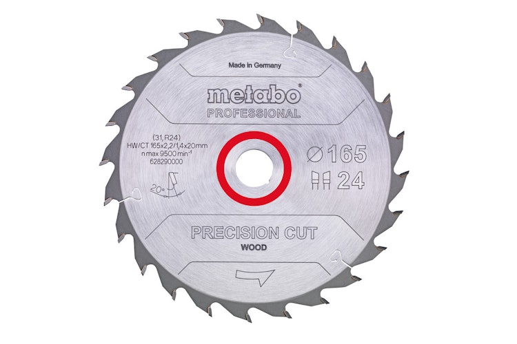 Metabo Sägeblatt "precision cut wood - professional"190x2,2/1,4x30Z48 WZ 15°