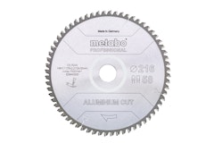 Metabo Sägeblatt "aluminium cut - professional"254x2,4/2,0x30 Z72 FZ/TZ 5°negZubehörbild
