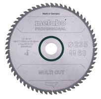 Metabo Sägeblatt "multi cut - professional"235x2,4/1,8x30Z60 FZ/TZ 5°