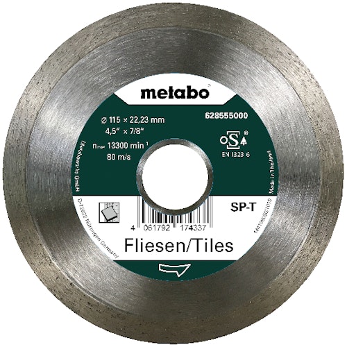 Metabo Diamanttrennscheibe 115x22,23mm"SP-T"Fliesen "SP"