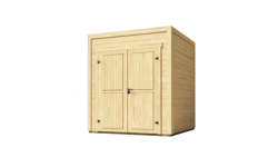 Weka Design-Gartenhaus Batu - 28 mm - Modern Storage inkl. gratis Dachbahnen