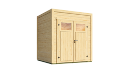 Weka Design-Gartenhaus Batu - 28 mm - Modern Storage inkl. gratis Dachbahnen