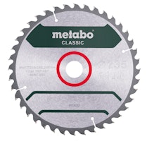 Metabo Sägeblatt "precision cut wood - classic"235x2,8/2,0x30 Z40 WZ 15° /B