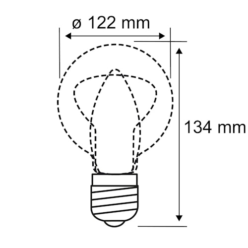 Paulmann Standard 230V LED Reflektorlampe E27 in Silber