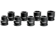 Metabo Steckschlüsselsatz 8-teilig für Schlagschrauber 3/4" Metabo Steckschlüsselsatz 8-teilig für Schlagschrauber 3/4"Zubehörbild