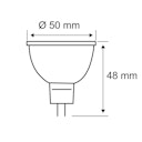 Paulmann Standard 12V LED Reflektor 1er-Set Chrom matt