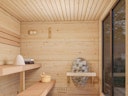 Vorschaubild Palmako Gartensauna Grace 5,3 m² - 56 mm