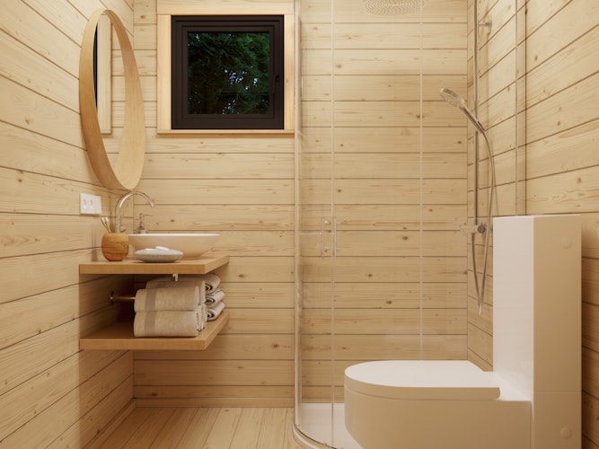 Palmako Ferienhaus Cecilia 21,8 m² Slide Plus - 70 mm
