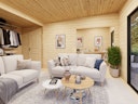 Vorschaubild Palmako Ferienhaus Cecilia 27,2 m² Slide Plus - 70 mm