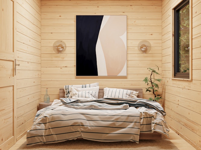 Palmako Ferienhaus Cecilia 30,0 m² Slide Plus - 70 mm