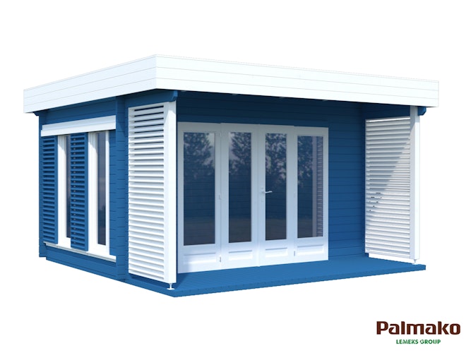 Palmako Gartenhaus Caroline 10,2 m² - 44 mm