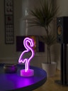 Vorschaubild Konstsmide LED Schlauchsilhouette Flamingo 6h Time Bild