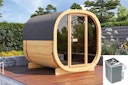 Vorschaubild Wolff Finnhaus Gartensauna Calina 2123 Bausatz naturbelassen - 42 mm