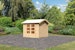 Karibu Premium Gartenhaus Theres 3 - 28 mm inkl. gratis Innenraum-Pflegebox im Wert von 99€Bild