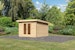 Karibu Premium Gartenhaus Radeburg 1 - 40 mm (Homeoffice-Gartenhaus) inkl. gratis Innenraum-Pflegebox im Wert von 99€Bild
