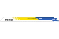 Metabo 5 Säbelsägeblätter "flexible wood + metal" 225 x 0,9 mmBiM1,8-2,6 mm/ 10-14 TPIZubehörbild