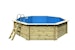 Karibu Pool Modell 3 A - kesseldruckimprägniert inkl. gratis Sandfilteranlage & Pool-PflegesetBild