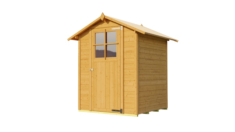 Weka 19mm Gartenhaus 317- Einzeltür
