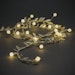 Konstsmide LED Lichterkette goldene Blättern und PerlenBild