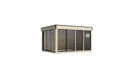 Wolff Finnhaus Design-Gartenhaus Finn Cube 4x3 Typ 1/2/3/4