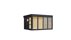 Wolff Finnhaus Design-Gartenhaus Finn Cube 4x3 Typ 1/2/3/4