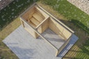 Vorschaubild Wolff Finnhaus Saunahaus Sina 4323/5323 mit Seitendach