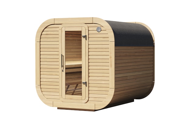 Wolff Finnhaus Design Saunahaus Luago 2x2 Art 1 inkl. gratis Zubehörset im Wert von 356 € Vorschaubild Galerie
