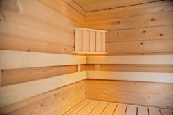 Wolff Finnhaus Sauna-Ecklampe mit Abschirmung