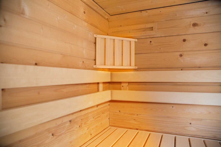 Wolff Finnhaus Sauna-Ecklampe mit Abschirmung