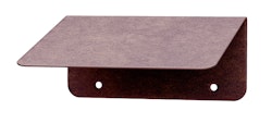 Alberts® Schrägschutzdach für Futterhäuser Rostbraun