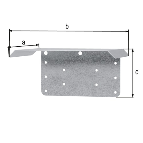 Alberts® Trapezschutzdach für Futterhäuser
