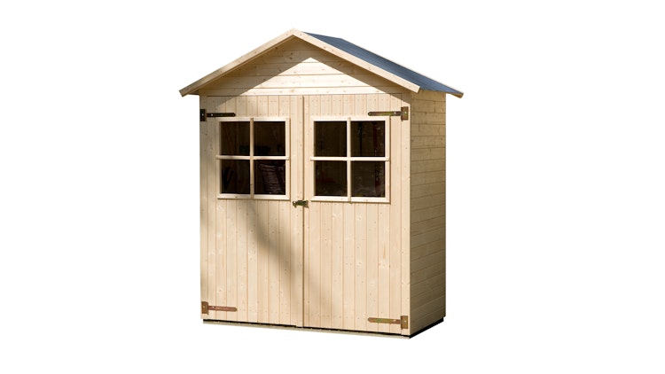 Weka 14 mm Garten- und Terrassenschrank 351/357 mit Satteldach