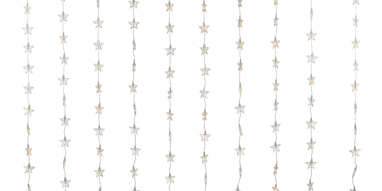 Konstsmide KÖMPF24 | LED 140x120cm warmweiß Lichtervorhang Sterne