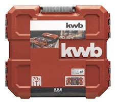 kwb DIY Werkzeugkoffer 70tlg