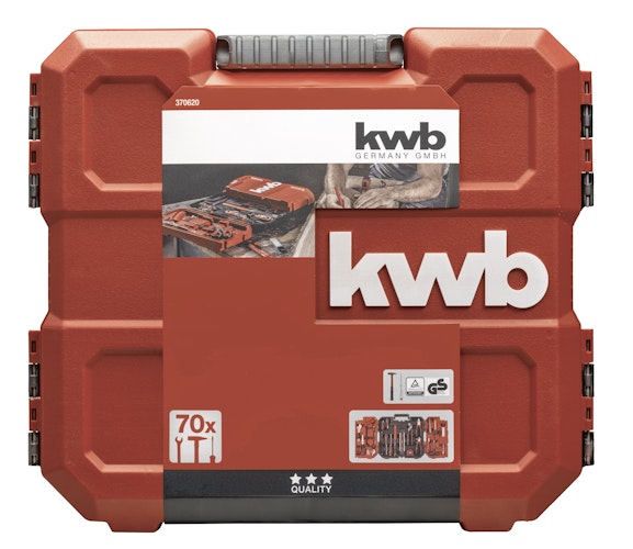 kwb DIY Werkzeugkoffer 70tlg