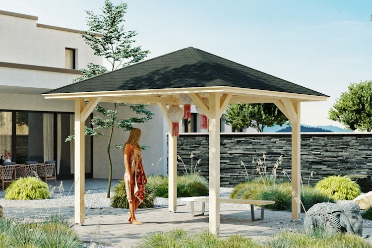 Skan Holz Pavillon Cannes Bild