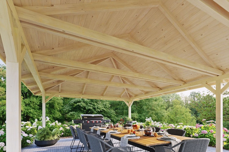 Skan Holz Pavillon Orleans Bild