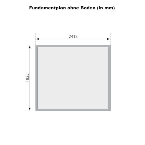 Karibu Woodfeeling Gartenhaus Amberg 2/3/4/5 anthrazit - 19 mm inkl. gratis Innenraum-Pflegebox im Wert von 99€ Bild