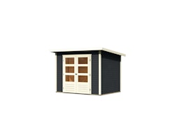 Karibu Woodfeeling Gartenhaus Stockach 2/3/4/5 - 19 mm inkl. gratis Innenraum-Pflegebox im Wert von 99€