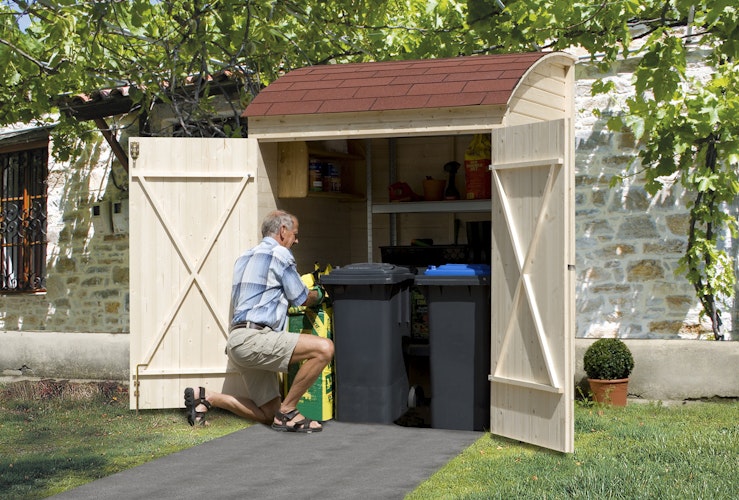 Weka Gerätehaus Fahrradgarage und Mehrzweckbox Bild